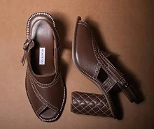 Luxury Block Heel Sandals
